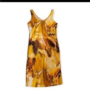 𝅺CAPELLA mix of browns and golds, soft on skin, small slit in the back